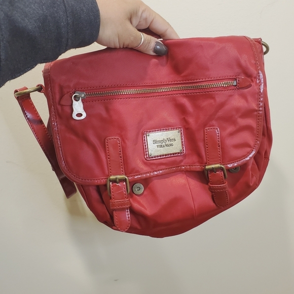 Simply vera vera wrang Red crossbody bag - Picture 9 of 10